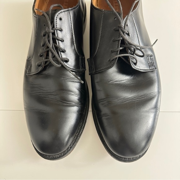 Allen Edmonds Men's Whitney Plain Toe Derby Oxford Shoes in Black Color sz 9.5 - Picture 3 of 15